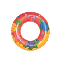 Produktbild för Bestway 36113, Blå, Orange, Gul, Badring, Mönstrad, Vinyl, 4...