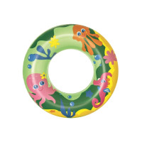 Produktbild för Bestway 36113, Blå, Orange, Gul, Badring, Mönstrad, Vinyl, 4...