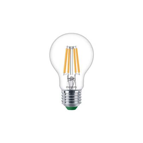 Philips Philips - LED-glödlampa med filament - form: A60 - klar finish - E27 - 2.3 W - varmt vitt ljus - 2700 K