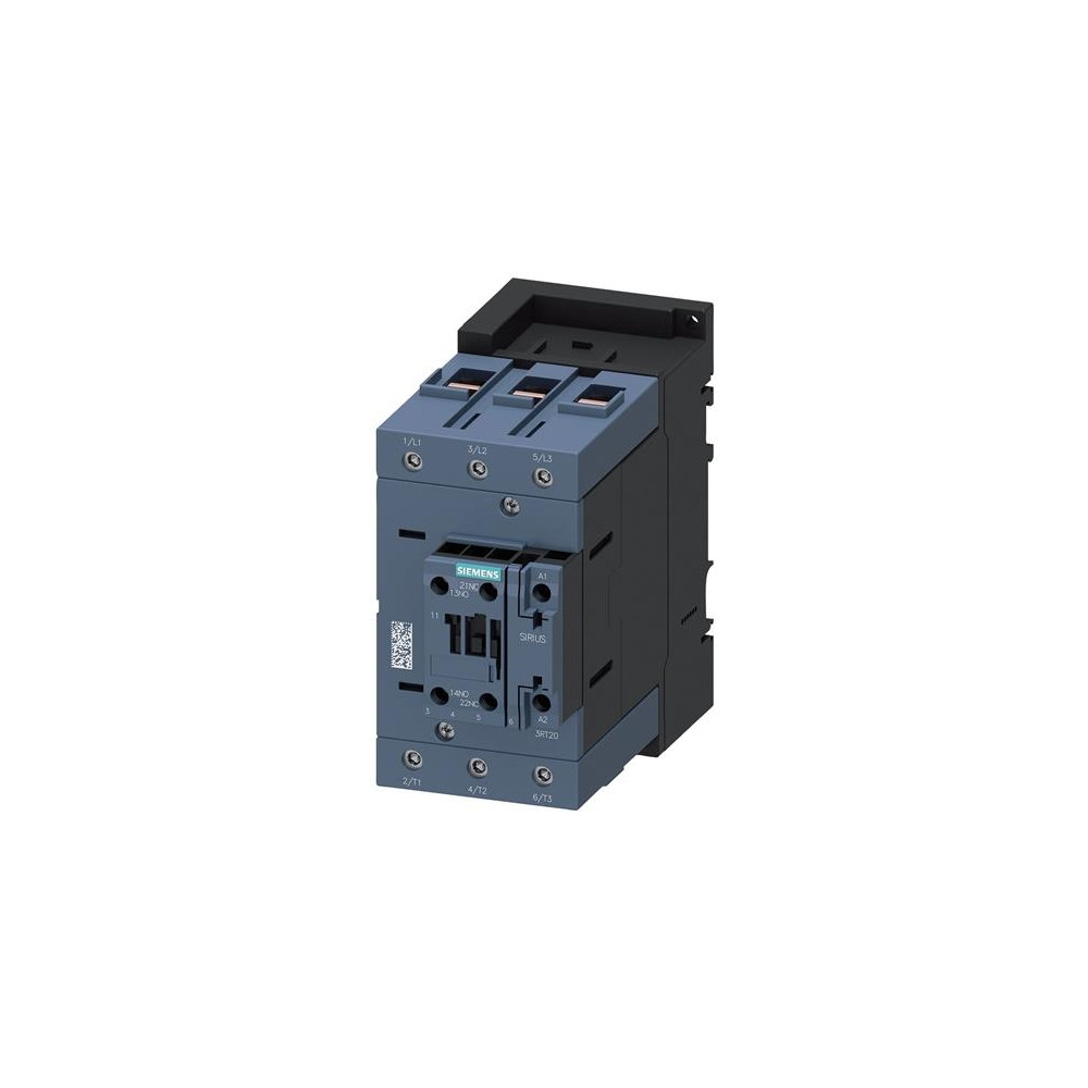 Produktbild för Kontaktorer, AC-3, 45 kW/400 V 1 NO+1 NC, 230 V AC/50 Hz 3-p...