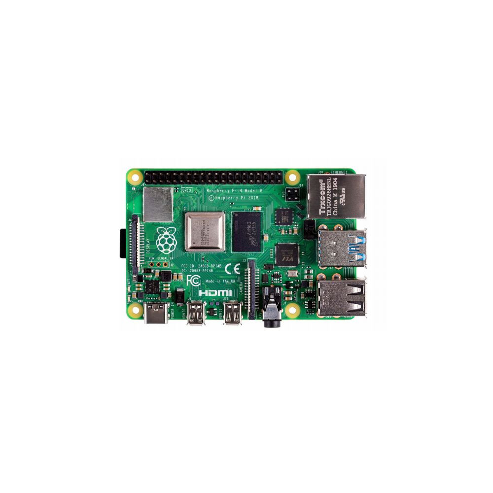 Produktbild för Raspberry Pi 4 Model B - dator med ett kort