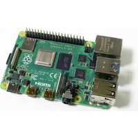 Produktbild för Raspberry Pi 4 Model B - dator med ett kort