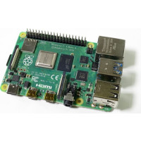 Produktbild för Raspberry Pi 4 Model B - dator med ett kort