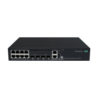 Produktbild för HPE Networking Comware 2150 8p 10M/100M/1G PoE+ 2p SFP 1G 2p SFP+ 1G/10G 125W - switch - 8 portar - Administrerad - rackmonterbar