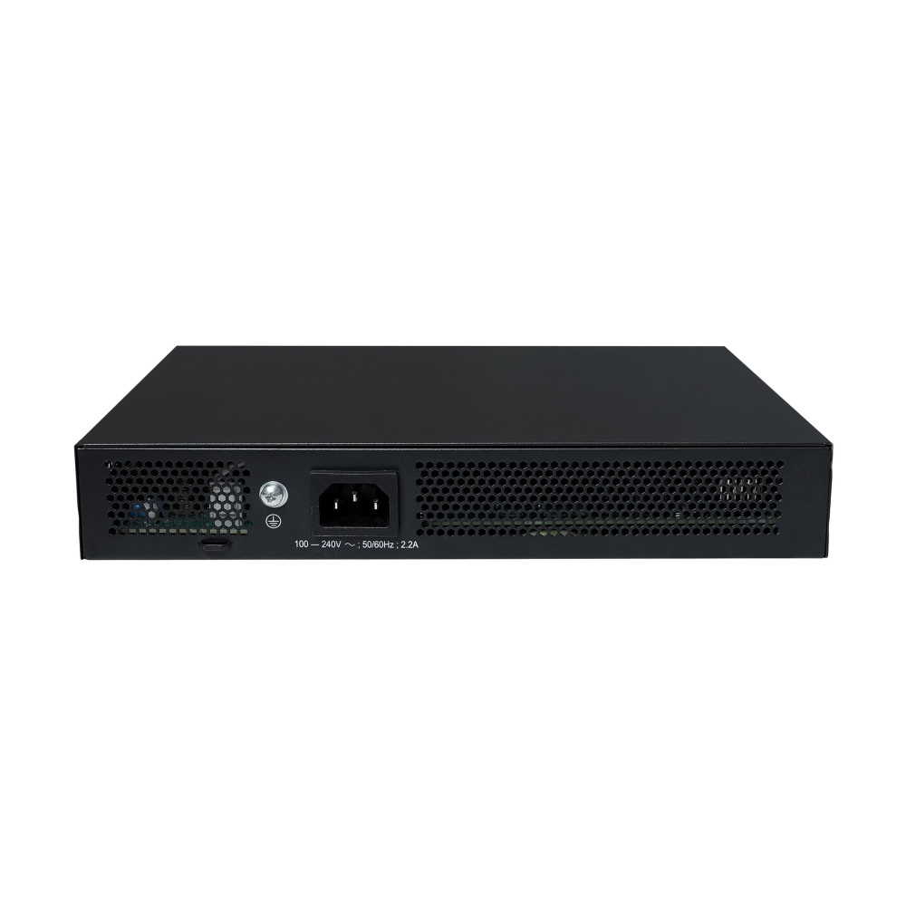 Produktbild för HPE Networking Comware 2150 8p 10M/100M/1G PoE+ 2p SFP 1G 2p SFP+ 1G/10G 125W - switch - 8 portar - Administrerad - rackmonterbar
