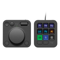 Produktbild för Logitech Master Series MX Creative Console - tangentbord och nummersatsset - grafit Inmatningsenhet