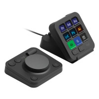 Produktbild för Logitech Master Series MX Creative Console - tangentbord och nummersatsset - grafit Inmatningsenhet