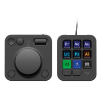 Produktbild för Logitech Master Series MX Creative Console - tangentbord och nummersatsset - grafit Inmatningsenhet