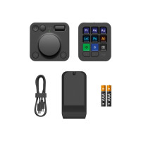 Produktbild för Logitech Master Series MX Creative Console - tangentbord och nummersatsset - grafit Inmatningsenhet