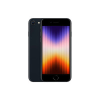 Produktbild för Apple iPhone SE (3rd generation) - midnatt - 5G smartphone - 64 GB - GSM