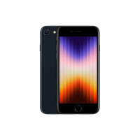 Produktbild för Apple iPhone SE (3rd generation) - midnatt - 5G smartphone - 64 GB - GSM