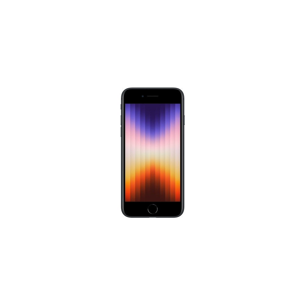 Produktbild för Apple iPhone SE (3rd generation) - midnatt - 5G smartphone - 64 GB - GSM