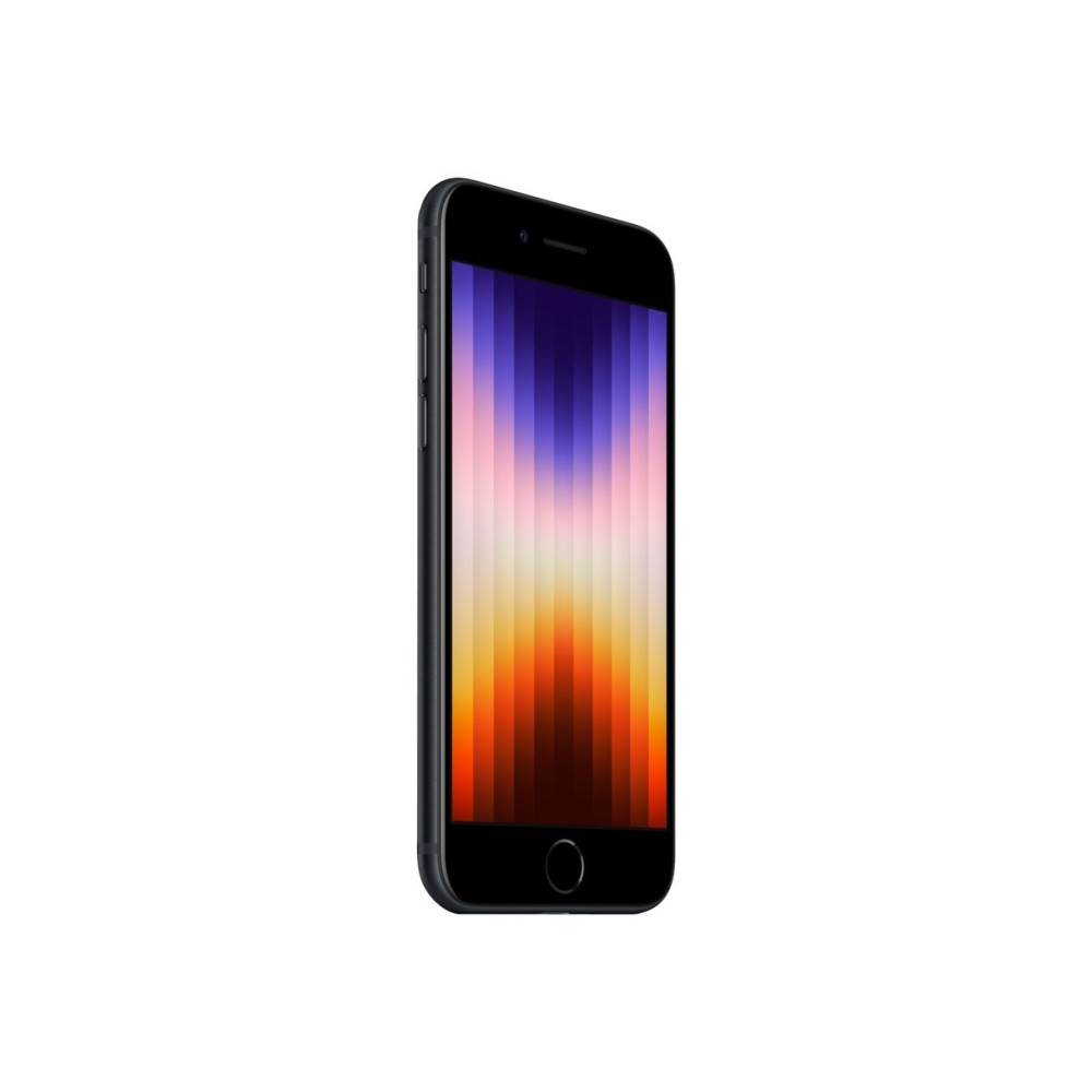 Produktbild för Apple iPhone SE (3rd generation) - midnatt - 5G smartphone - 64 GB - GSM