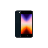 Produktbild för Apple iPhone SE (3rd generation) - midnatt - 5G smartphone - 64 GB - GSM