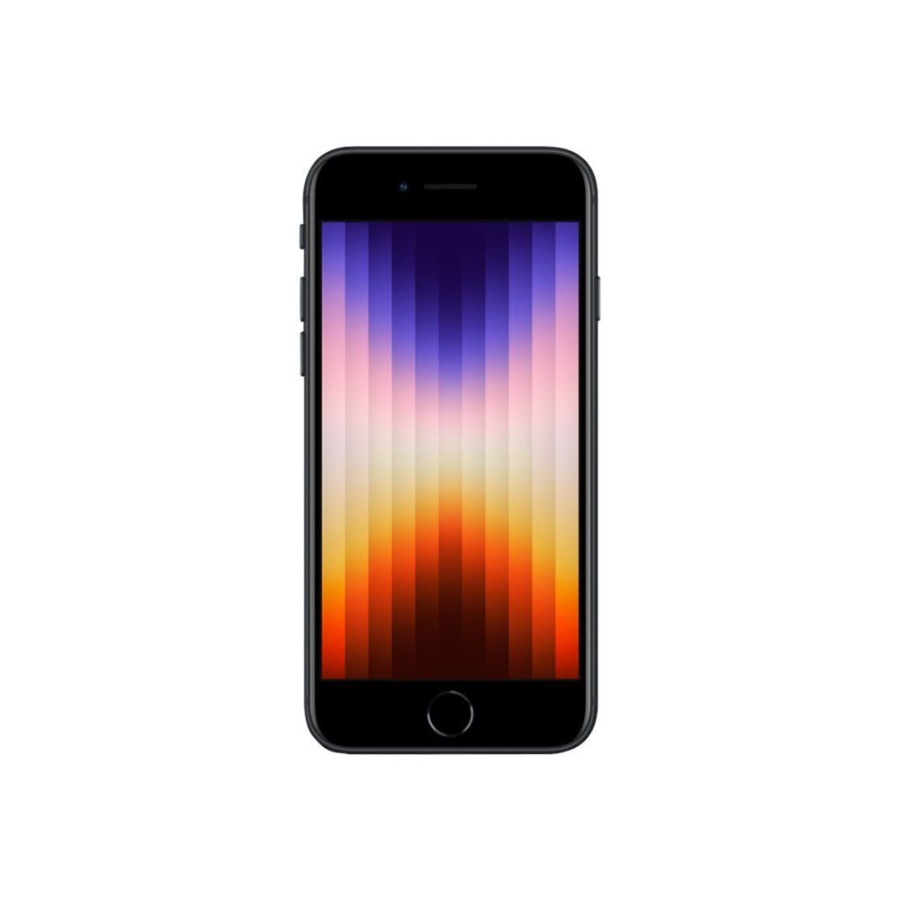 Produktbild för Apple iPhone SE (3rd generation) - midnatt - 5G smartphone - 64 GB - GSM