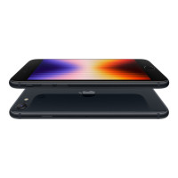 Produktbild för Apple iPhone SE (3rd generation) - midnatt - 5G smartphone - 64 GB - GSM