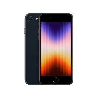 Produktbild för Apple iPhone SE (3rd generation) - midnatt - 5G smartphone - 64 GB - GSM