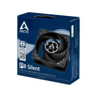 Produktbild för ARCTIC P8 Silent, Fan, 8 cm, 1600 RPM, 0,08 sone, 15,6 cfm,...