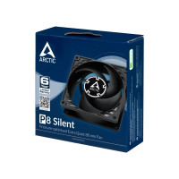 Produktbild för ARCTIC P8 Silent, Fan, 8 cm, 1600 RPM, 0,08 sone, 15,6 cfm,...
