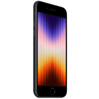 Produktbild för Apple iPhone SE (3rd generation) - midnatt - 5G smartphone - 64 GB - GSM