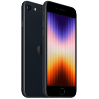 Produktbild för Apple iPhone SE (3rd generation) - midnatt - 5G smartphone - 64 GB - GSM