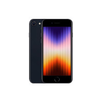 Produktbild för Apple iPhone SE (3rd generation) - midnatt - 5G smartphone - 64 GB - GSM