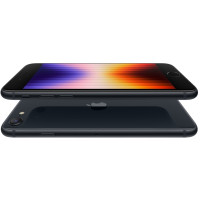 Produktbild för Apple iPhone SE (3rd generation) - midnatt - 5G smartphone - 64 GB - GSM