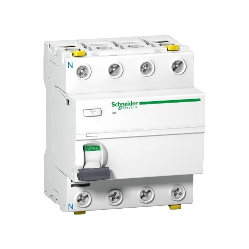 SCHNEIDER ELECTRIC SCHNEIDER ELECTRIC Acti9 iID HPFI-brytare, 4P, 40A, 415V, 30...