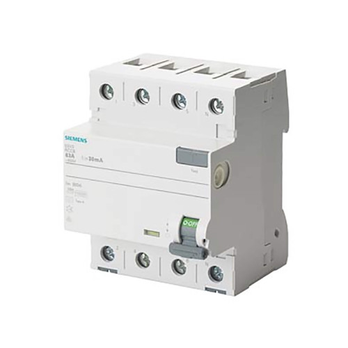 Siemens SIEMENS Felströmsbrytare typ A 63A 3-polig + noll 300mA utlö...