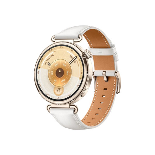 Huawei Huawei Watch GT 6 - rostfritt stål - smart klocka med rem - vit
