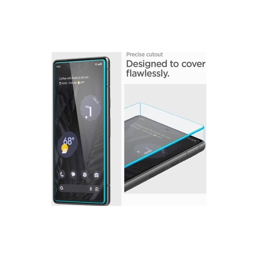 Produktbild för Spigen Spigen ALM Glas.Tr Google Pixel 7A 2 st härdat glas A...