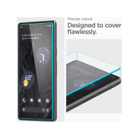 Produktbild för Spigen Spigen ALM Glas.Tr Google Pixel 7A 2 st härdat glas A...