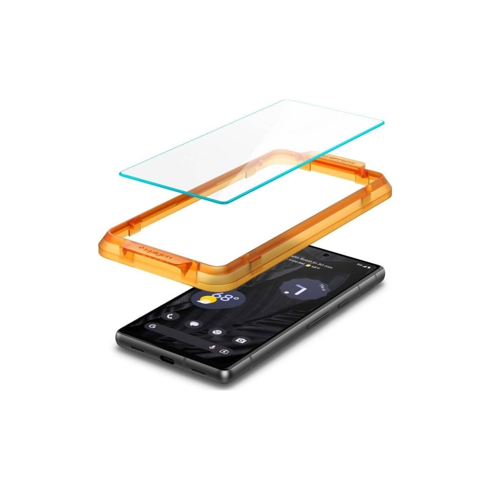 Produktbild för Spigen Spigen ALM Glas.Tr Google Pixel 7A 2 st härdat glas A...