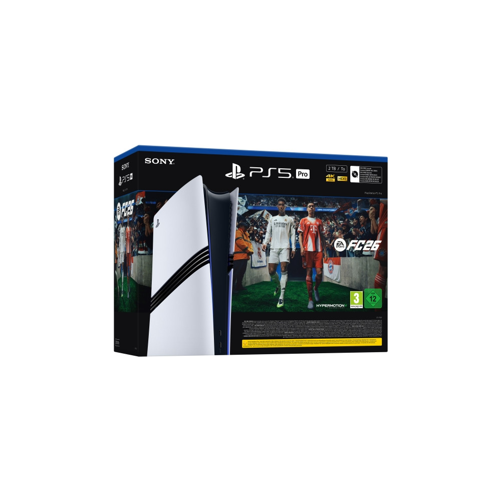 Produktbild för Sony PlayStation 5 Pro + EA Sports FC 26 Bundle, PlayStation...