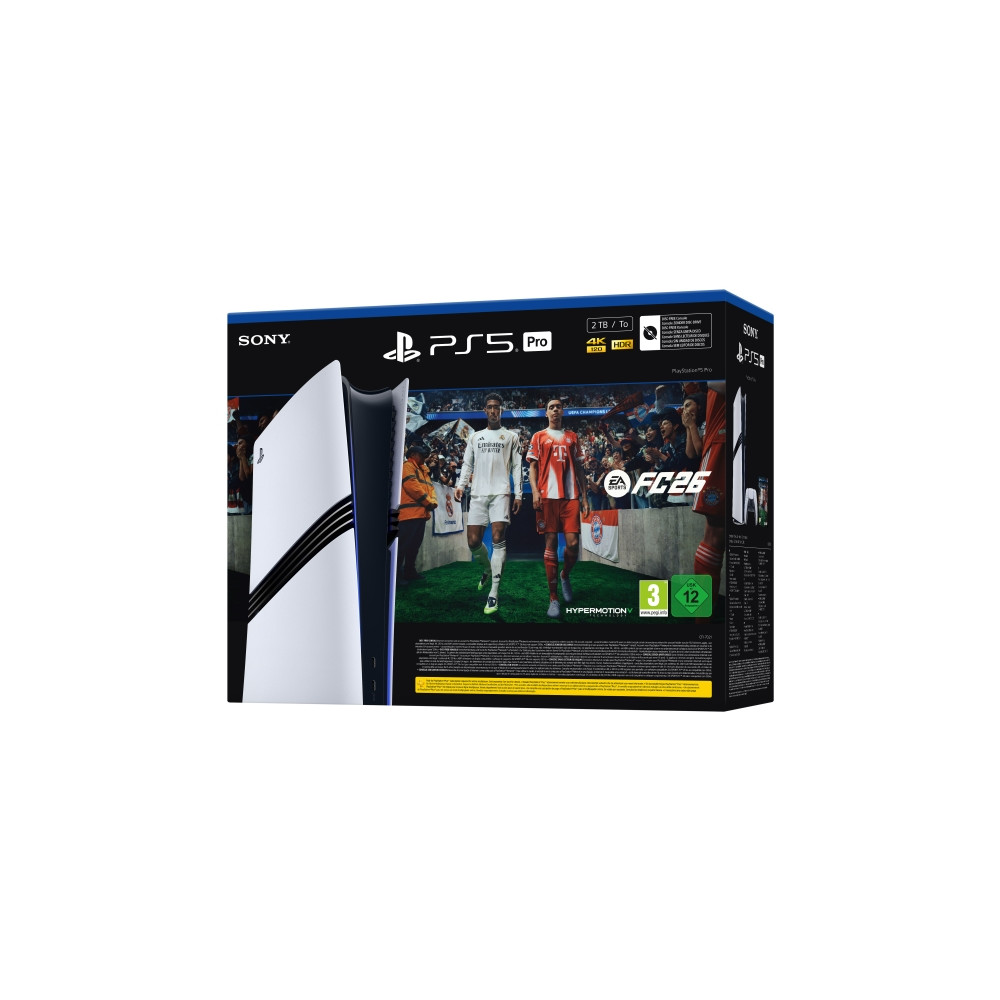 Produktbild för Sony PlayStation 5 Pro + EA Sports FC 26 Bundle, PlayStation...