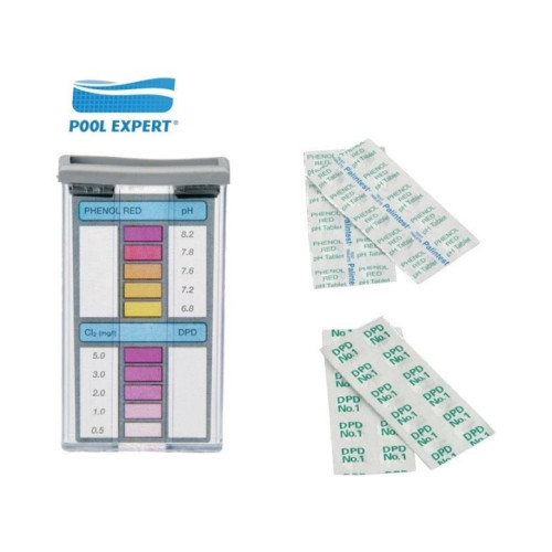 POOL_EXPERT Best Diet TEST KIT CHLORINE + PH