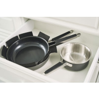 Produktbild för ZWILLING Pure Stekpanna, 24 cm, 18/10 Rostfritt stål, Kerami...