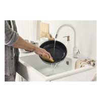 Produktbild för ZWILLING Pure Stekpanna, 28 cm, 18/10 Rostfritt stål, Kerami...
