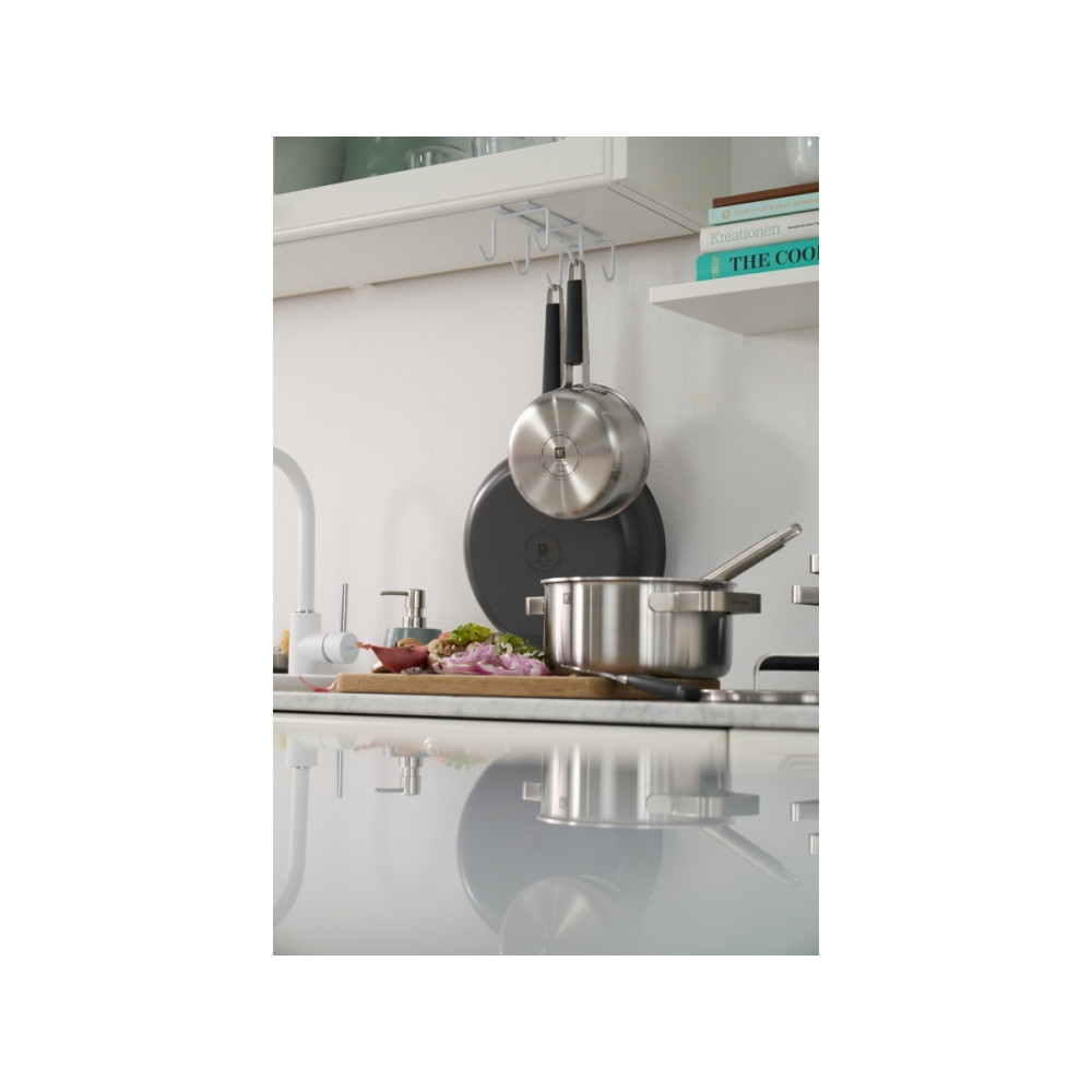 Produktbild för ZWILLING Pure Stekpanna, 28 cm, 18/10 Rostfritt stål, Kerami...