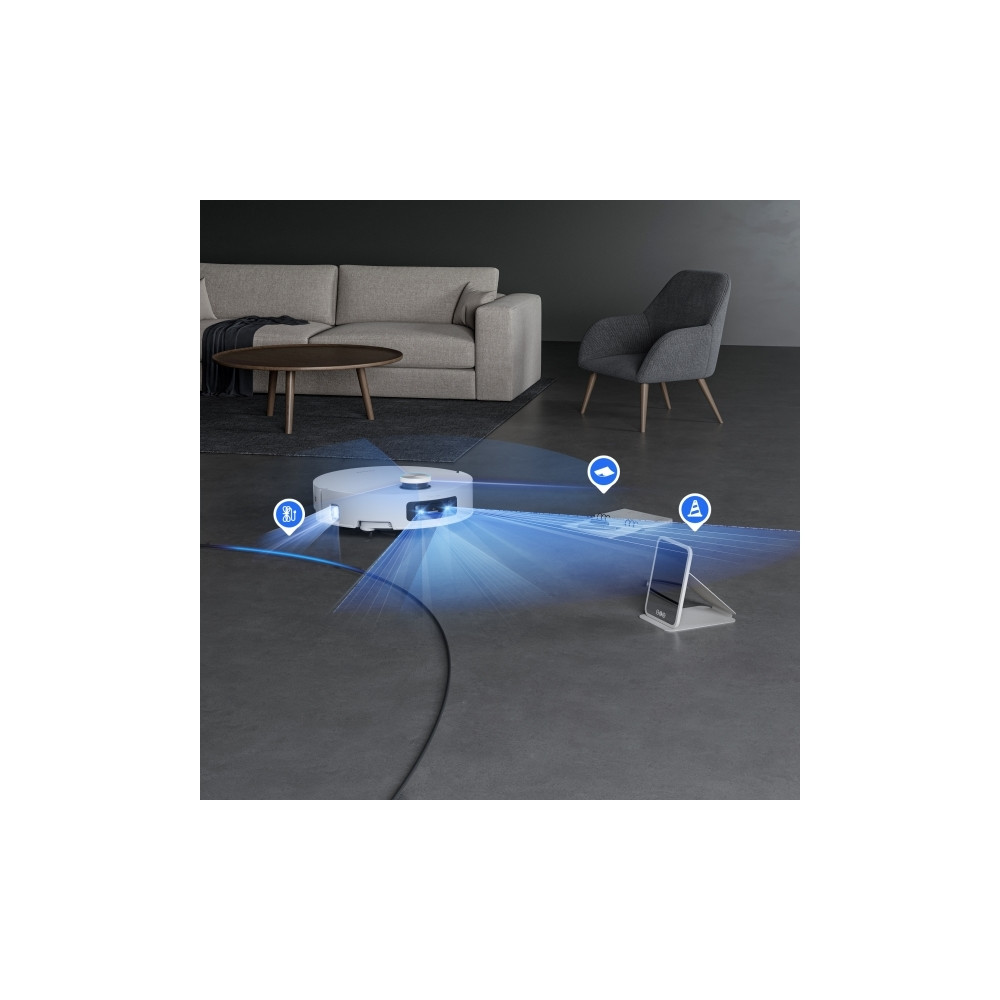 Produktbild för Dreame Aqua 10 Ultra Track komplett robotdammsugare