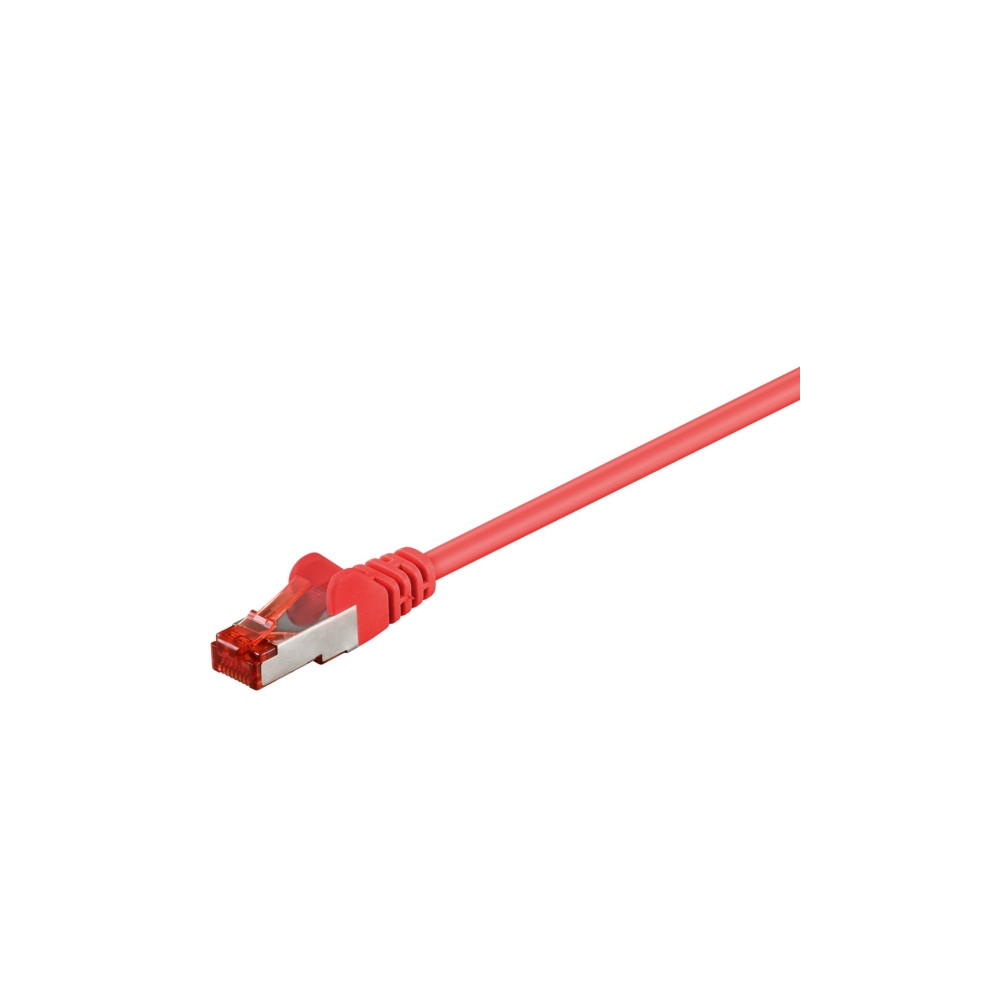 Produktbild för goobay patch-kabel - 10 m - röd