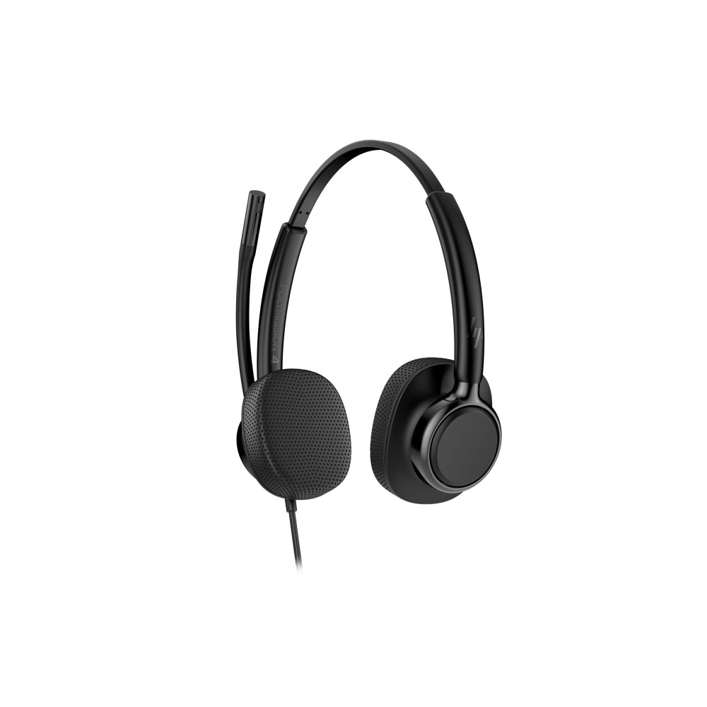 Produktbild för HP Poly Mission 425 - headset - USB-C, USB-A - Zoom Certified