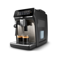 Produktbild för Philips 3300 series EP3326 - automatisk kaffekokare med mjölkskummare - 15 bar - svart/krom