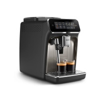 Produktbild för Philips 3300 series EP3326 - automatisk kaffekokare med mjölkskummare - 15 bar - svart/krom