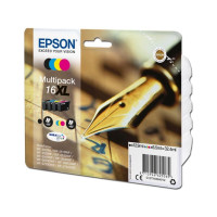 Produktbild för Bläckpatron EPSON T1636 C13T16364012 450 sidor cyan/gul/mage...