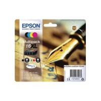 Produktbild för Bläckpatron EPSON T1636 C13T16364012 450 sidor cyan/gul/mage...