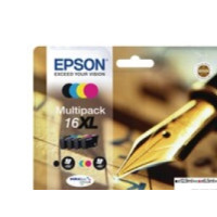 Produktbild för Bläckpatron EPSON T1636 C13T16364012 450 sidor cyan/gul/mage...