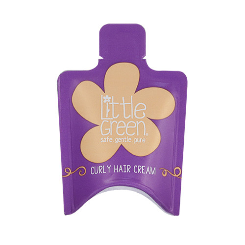 Little Green Little Green KIDS Curly Hair Cream krém pro rozčesávání kudrnatých vlasů pro děti 10 ml