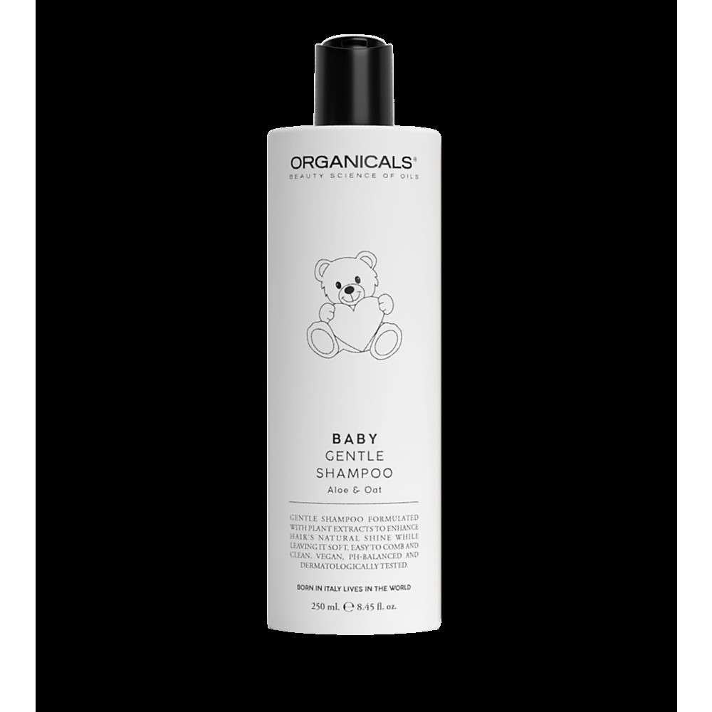 Produktbild för Organicals BABY Gentle Shampoo Aloe&Oat gentle shampoo for babies 250 ml