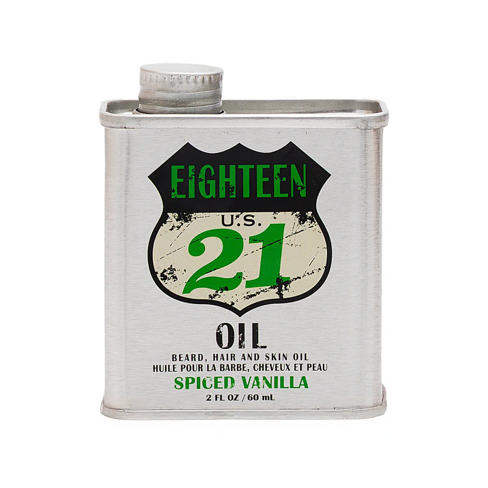 Produktbild för 18.21 Man Made Beard, Hair & Skin Oil Spiced Vanilla 60ml
